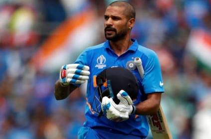 Shikhar dhawans emotional video after being ruled out of worldcup