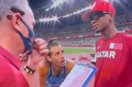 Qatar, Italy high jumpers to share gold at Tokyo Olympics 2020