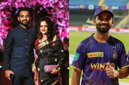 Rahane and radhika become parents for second time