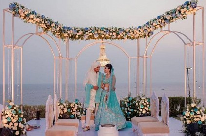 Rahul Chahar tied the knot with his girlfriend Ishani in Goa