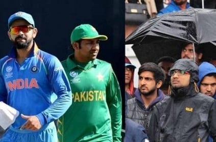 rain may disturb india, pakistan match in world cup today