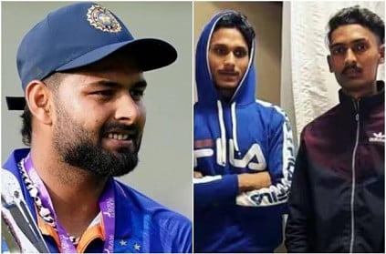 Rishabh Pant Thanking two youths who saves Life after accident