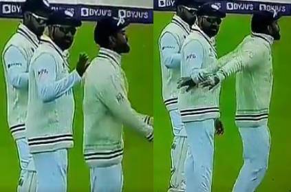 Rohit’s hilarious gesture looking at Kohli’s excitement on the field