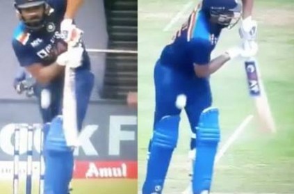 Rohit Sharma Hit On Elbow By Mark Wood’s Quicker Ball