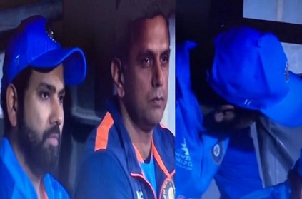 Rohit sharma in tears after world cup knockout against england