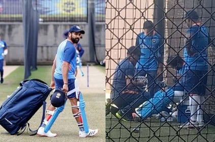 rohit sharma injury in nets ahead of semi against england sources