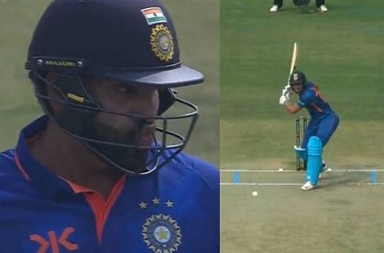 Rohit sharma reaction after shubman gill hit six in ferguson over