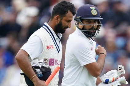 Rohit sharma sacrifice his wicket for pujara in 2 nd test match