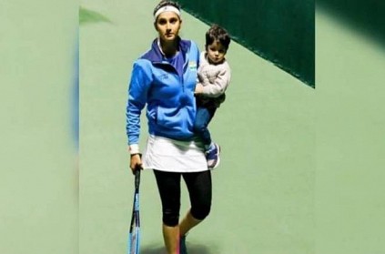 Sania Mirza\'s life in a picture with son Izhaan and a tennis racket