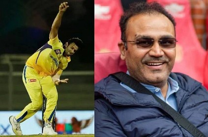 Sehwag hilarious post after Shivam Dube gave 25-run in 19th over