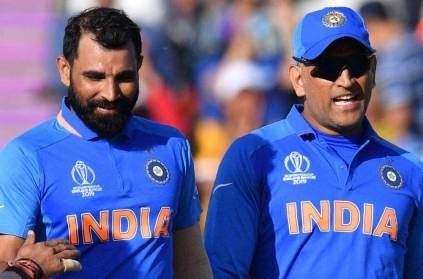 Shami opens up Dhoni advice before World Cup hat-trick ball