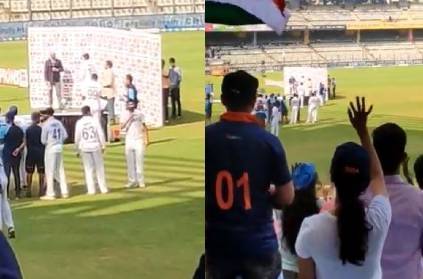 Siraj signalled fans to cheer for Team India instead of RCB