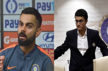 sourav ganguly wanted to issue notice to virat kohli reports