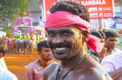 srinivasa gowda from karnataka breaks record in kambala race