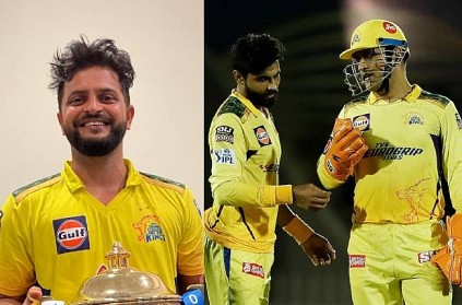 Suresh raina comment about jersey numbers in csk tweet
