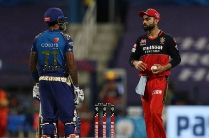 Suryakumar about his face off with kohli in ipl