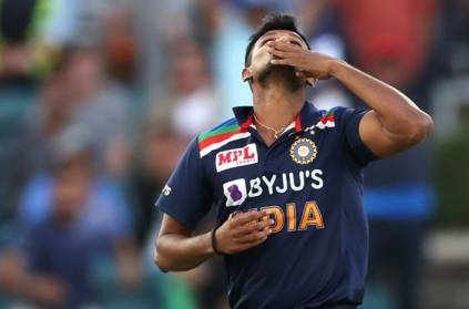 T. Natarajan Takes first international wicket against australia