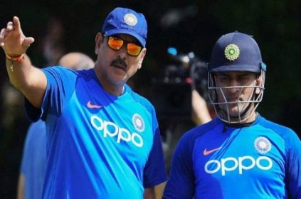 Thats for him to decide Ravi Shastri on MS Dhonis comeback