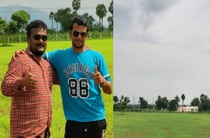 tn cricketer Natarajan builds new cricket ground in hometown