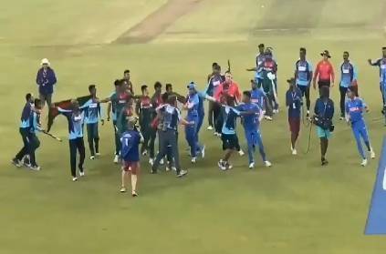u19 bangladesh team condemned for bad behaviour in final