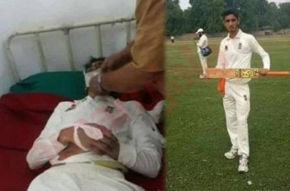 under-19 cricketer died after being hit by the cricket ball