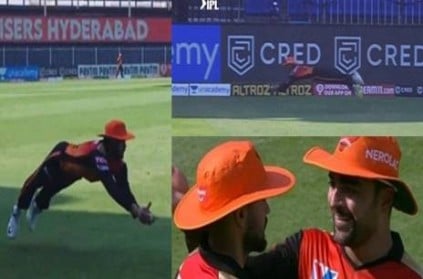 VIDEO IPL2020 MIvsSRH Manish Pandey Takes Stunning Diving Catch
