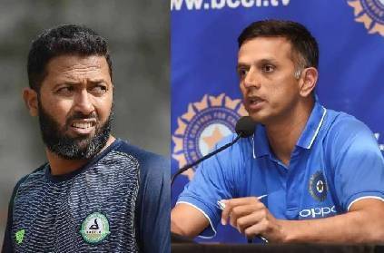 wasim jaffer says dravid not become full time india head coach