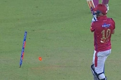WATCH: Clean bowled, but not out during RR vs KXIP match