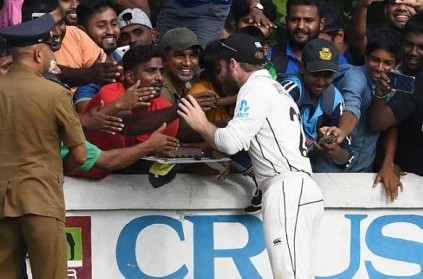 WATCH: Kane Williamson celebrates birthday with Sri Lankan fans