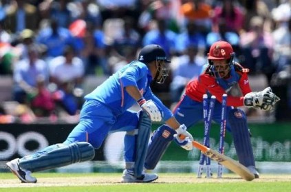WATCH: MS Dhoni being stumped against Afghanistan