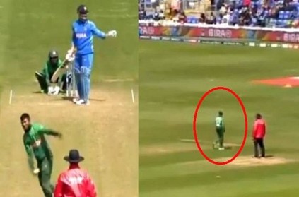 WATCH: MS Dhoni tried to set the field for Bangladesh goes viral