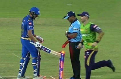 WATCH: Rohit Sharma lost his cool after being given out LBW
