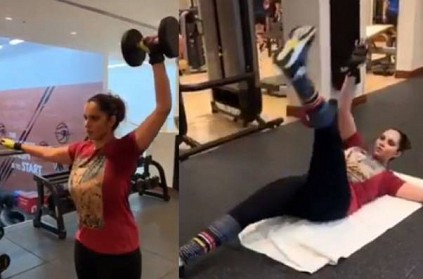 WATCH: Sania Mirza weight loss transformation video is viral