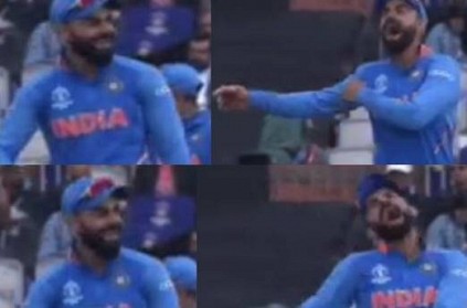WATCH: Virat Kohli celebrate Henry Nicholls wicket video goes viral