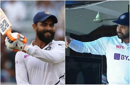 Why Rohit Sharma declares the innings while Jadeja on 175