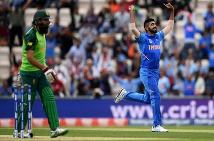World Cup 2019: Bumrah struck to give India an early breakthrough