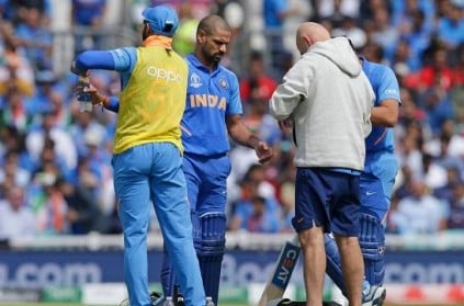 World Cup 2019: Dhawan to undergo scans on his swollen thumb