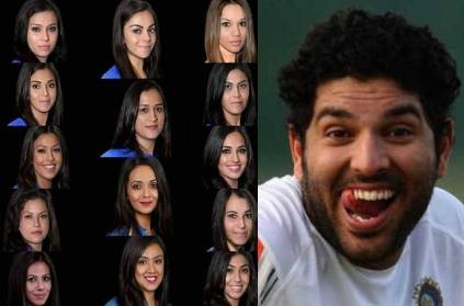 Yuvraj Singh shares FaceApp photos of Indian Team and went viral