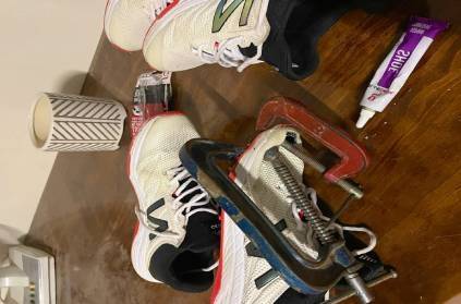 Zimbabwe cricketer Ryan Burl posts photo of worn-out shoes
