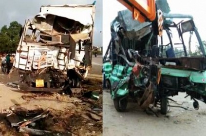 3 dead in Government Bus Lorry accident near Krishnagiri