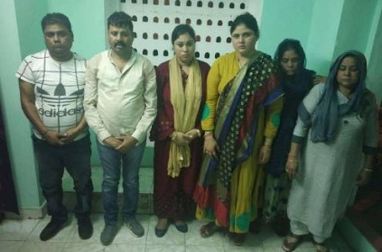 4 women, 2 men caught while stealing silk sarees in chennai showroom