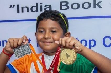7 years boy achieved world record by cycling 82 km in just 4 hrs