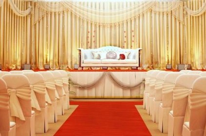 750 wedding halls under the control of Chennai Corporation