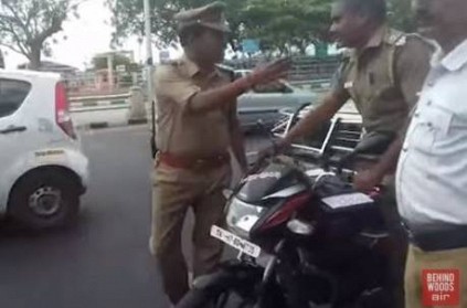AC Slams Law and Order Police for not wearing Helmet viral video