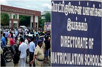 Action taken if Private schools leave tomorrow says TN Matric