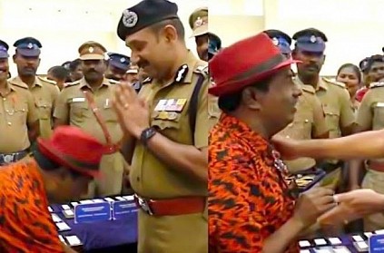 actor bondamani thanked TN Police for rescued his jewels