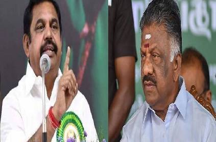 aiadmk cm candidate announcement oct 7 eps ops groups meetings