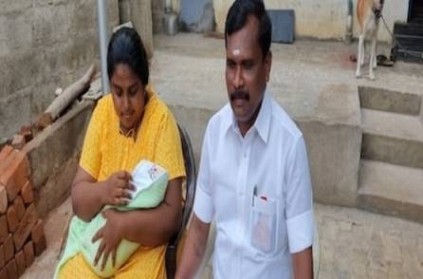 AIADMK MLAS Nagarajan wife gives birth in Government Hospital
