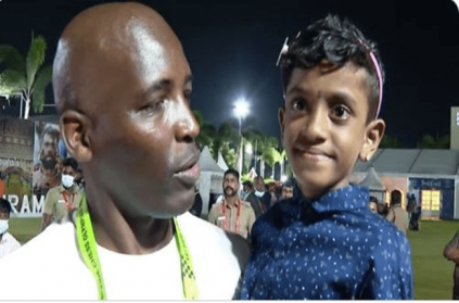 Ariyalur 7 year old kid defeated grand master at chess Olympiad