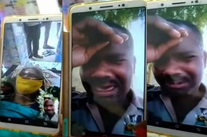 Army man watch his mother\'s last rites through WhatsApp video call